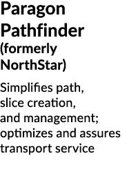 Paragon Pathfinder (formerly NorthStar) Simplifies path, slice creation, and management; optimizes and assures transp...