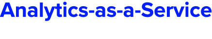 Analytics as a Service