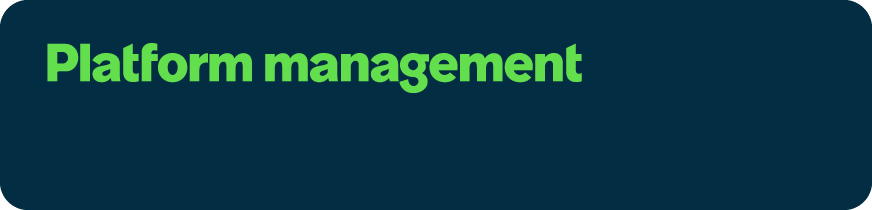 Platform management